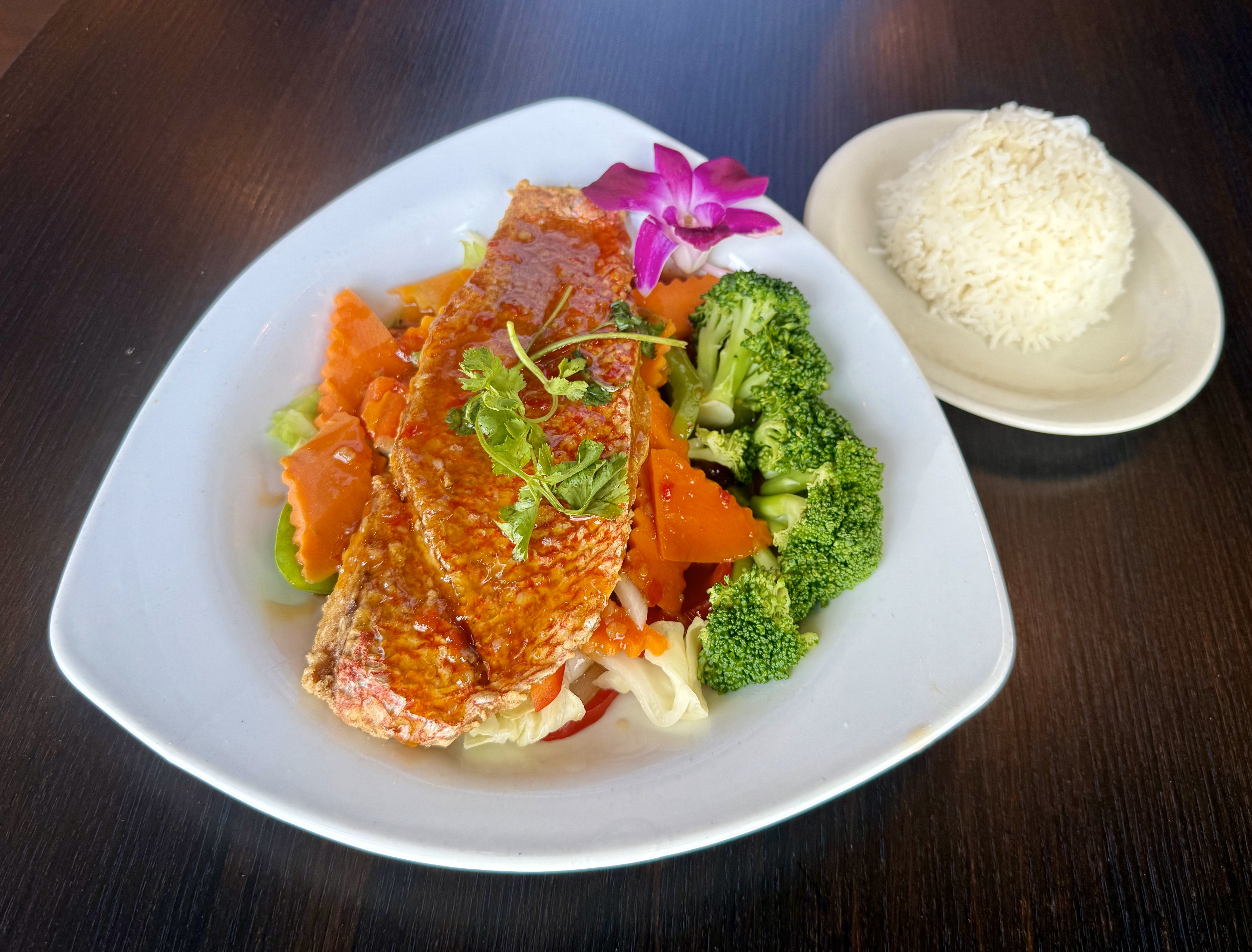 057. Crispy Red Snapper